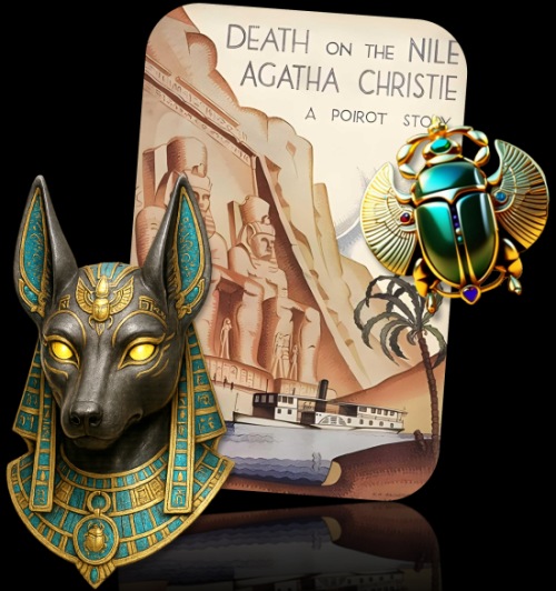 Portada del cluedo "Misterio en Egipto"